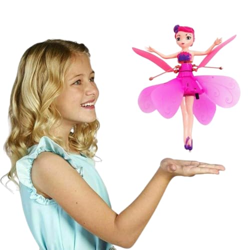 Magical Flying Fairy Doll,hand Sensor Control / Sky Dancers Flying Toy, (random Color) SmartMartÂź