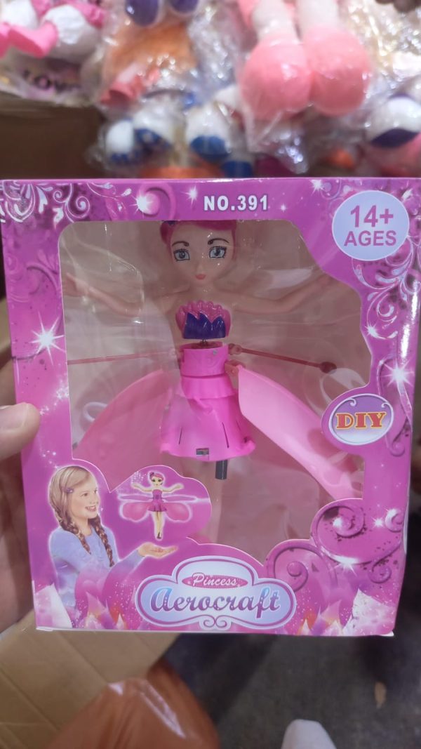 Magical Flying Fairy Doll,hand Sensor Control / Sky Dancers Flying Toy, (random Color) SmartMartÂź